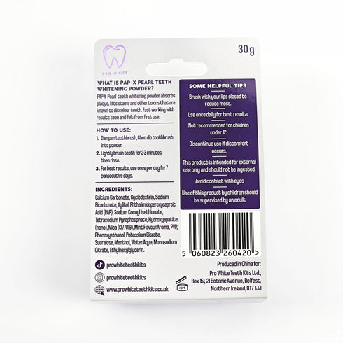 PAP-X™ Teeth Whitening Powder