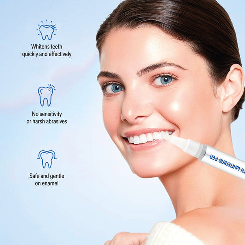 Pursonic Teeth Whitening Essentials Bundle – Whitening Pens + Professional Whitening Strips