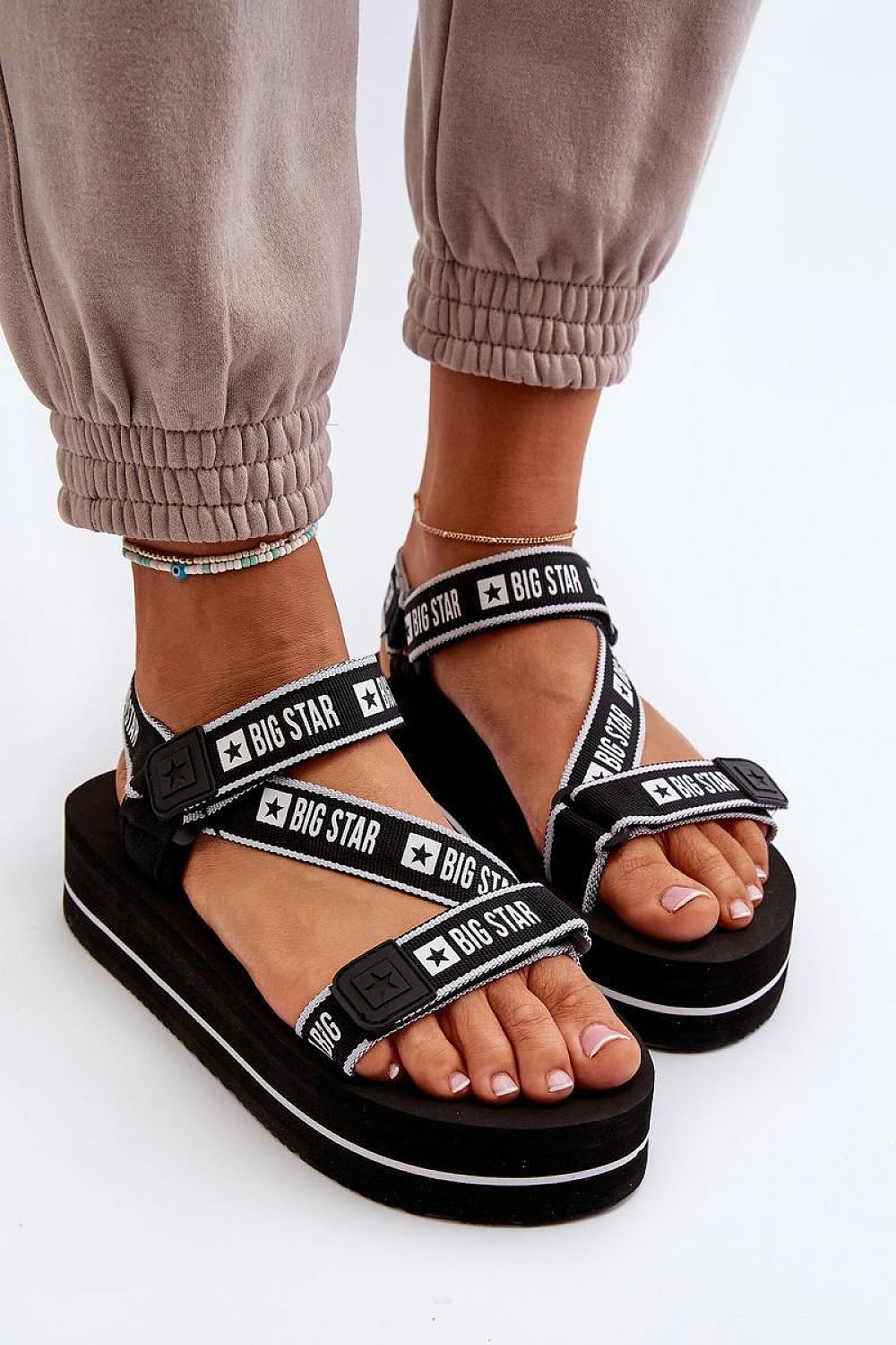 Platform sandals model 198196 Step in style