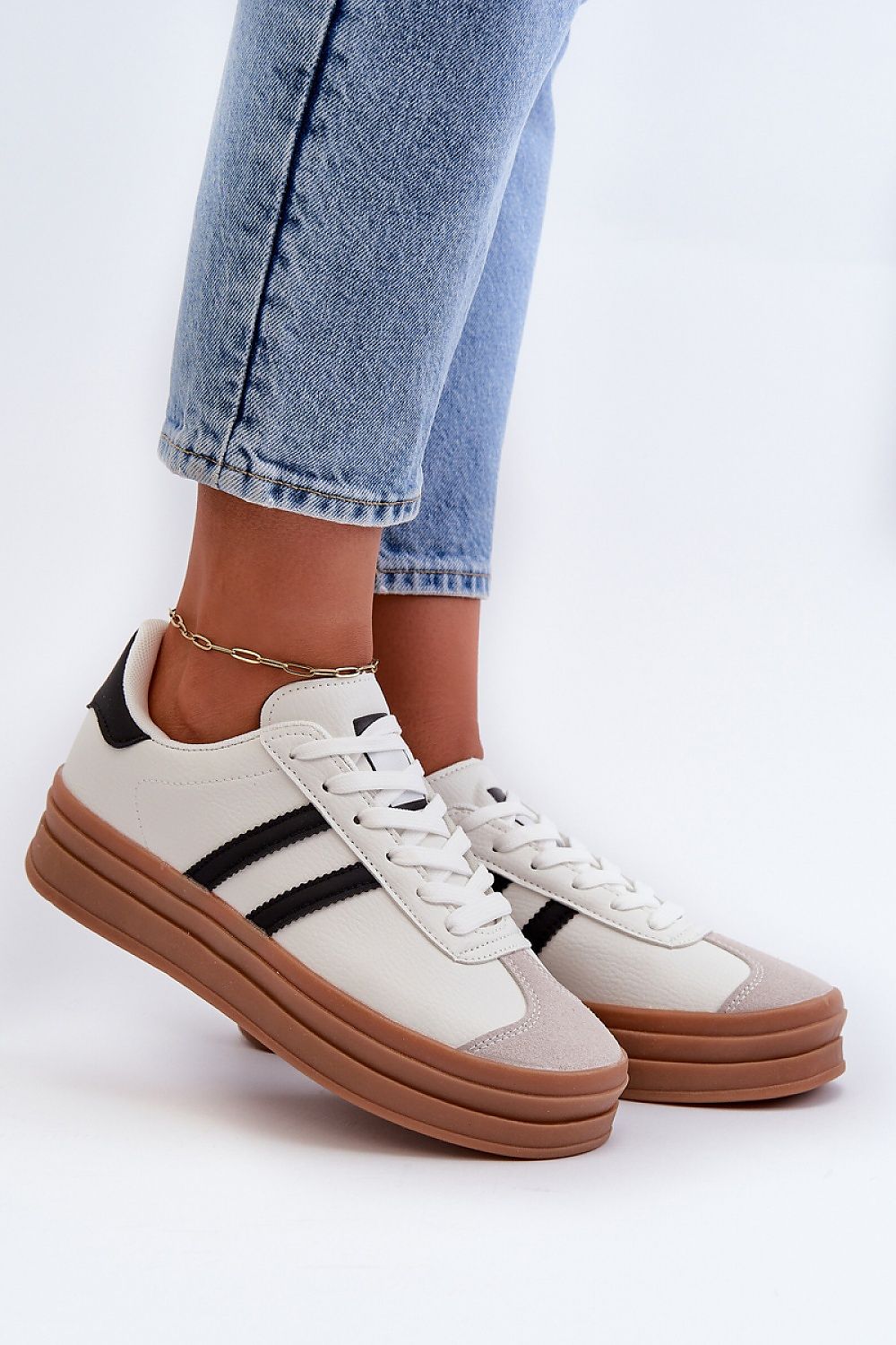 Platform sneakers model 198511 Step in style