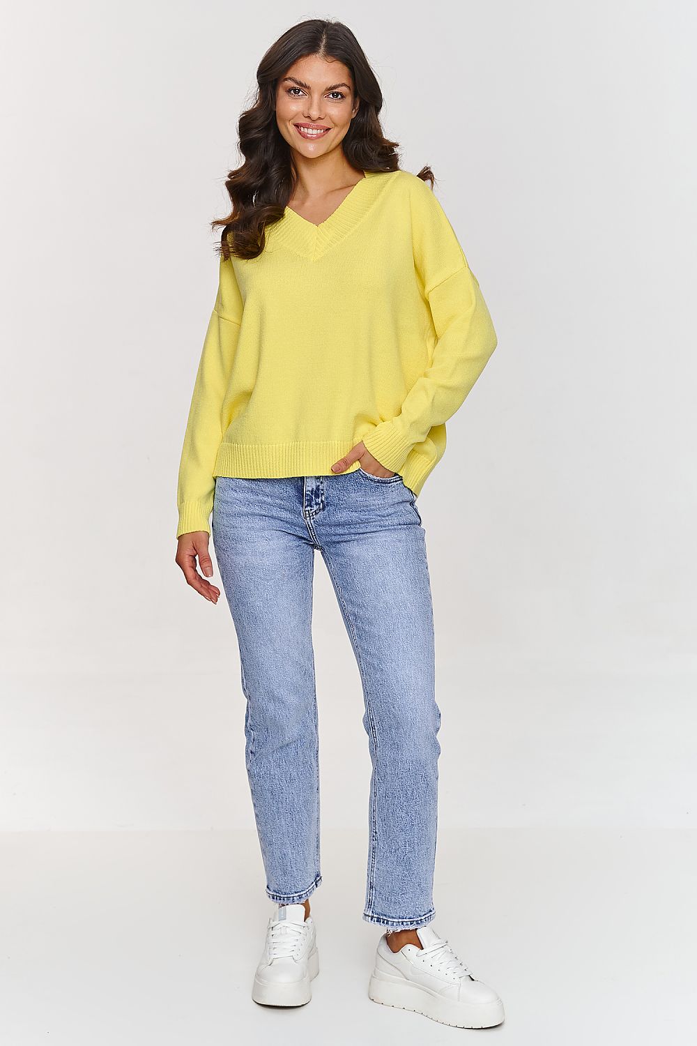 Jumper model 209724 Makadamia