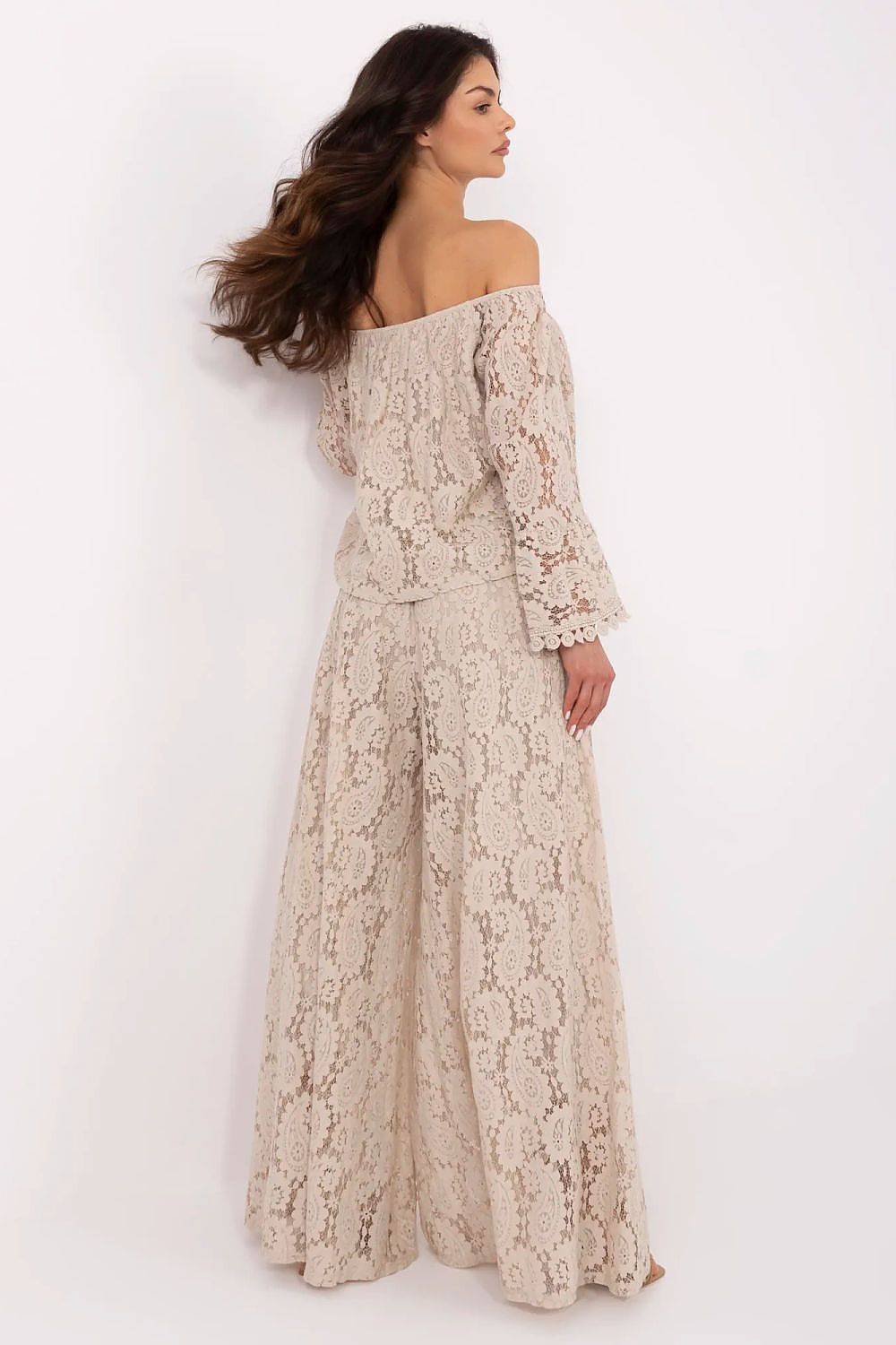 Lace pants model 211436 Italy Moda