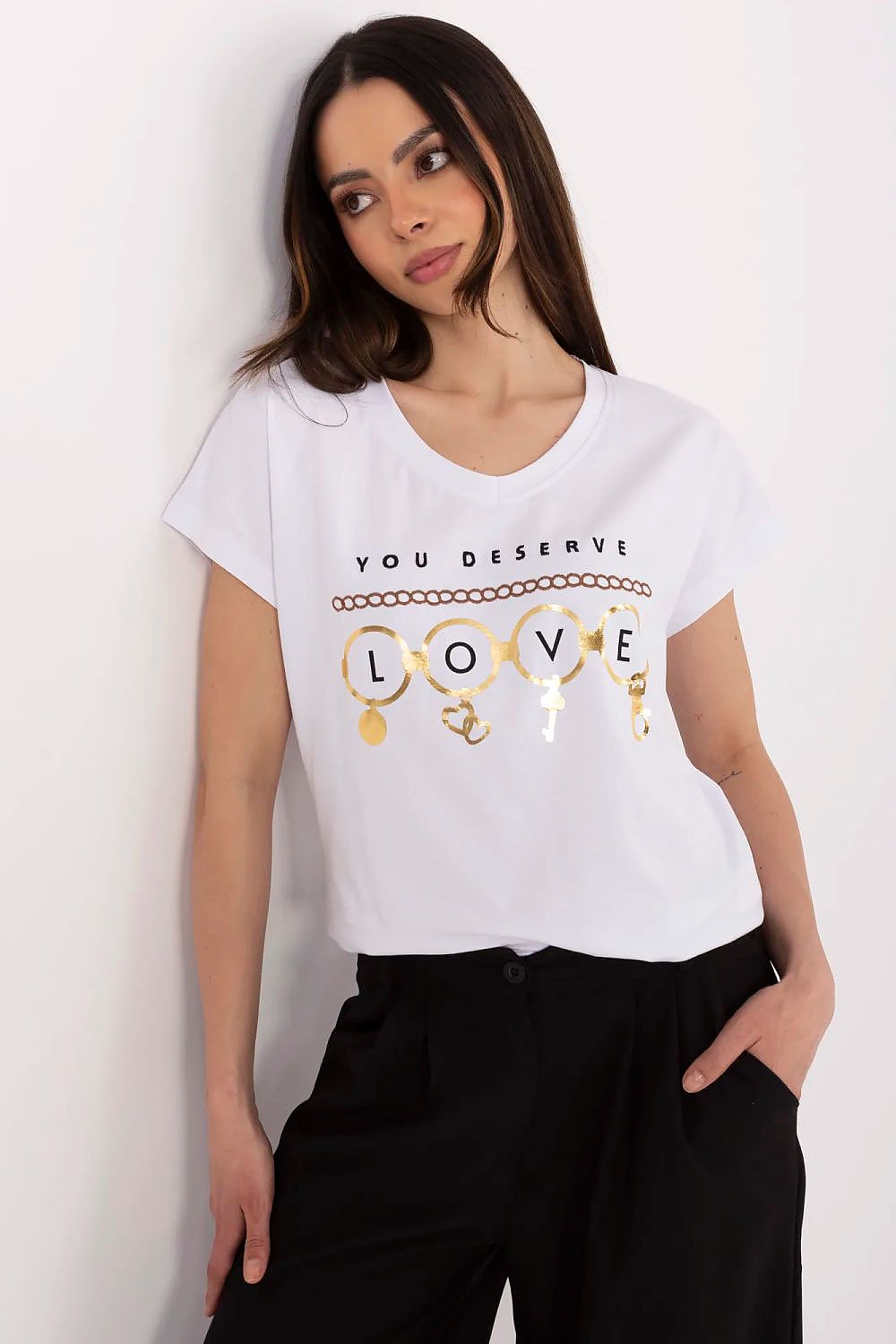 T-shirt model 212503 Factory Price