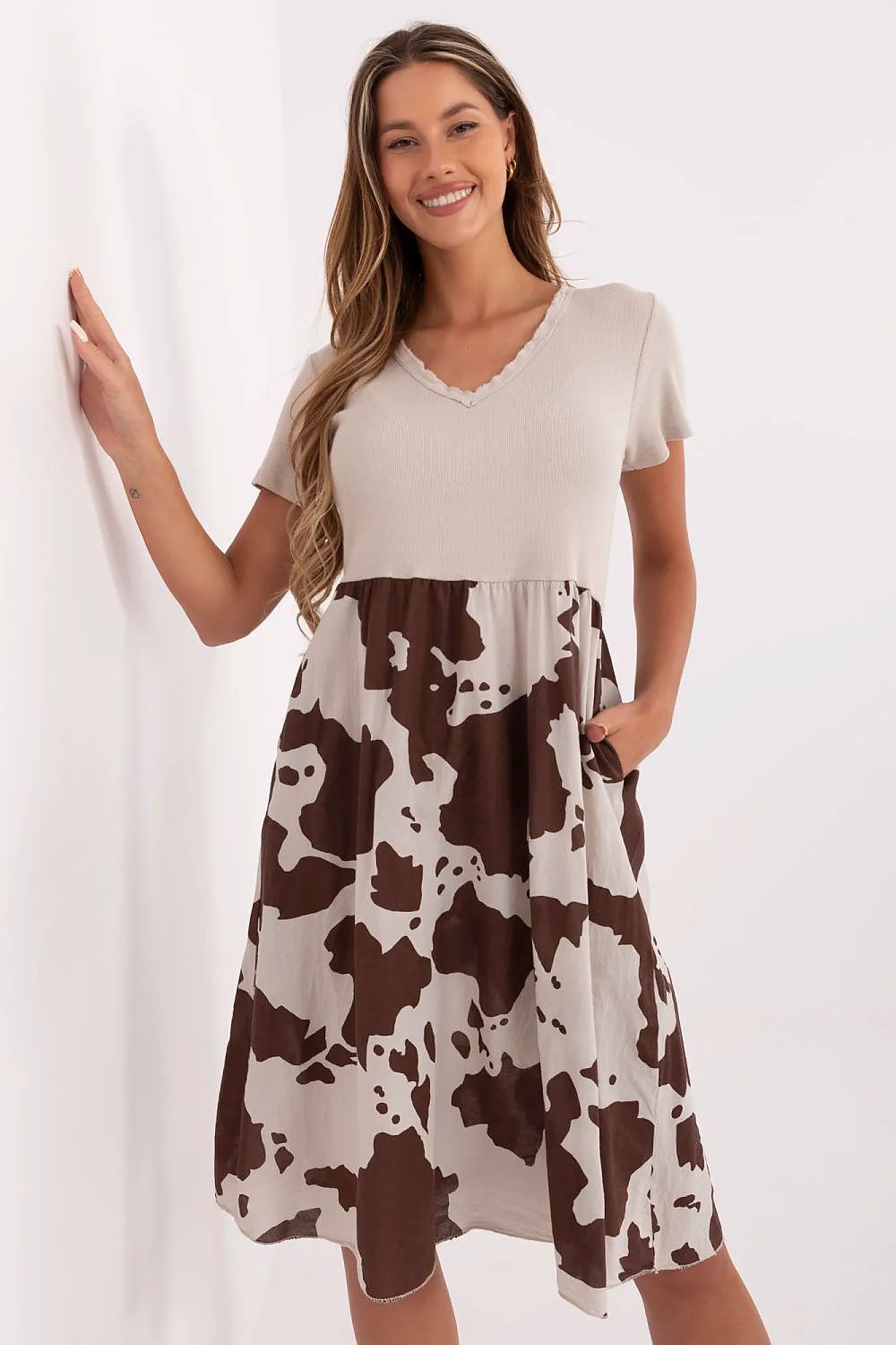 Daydress model 213802 Italy Moda