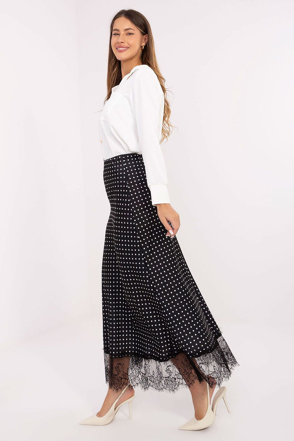 Long skirt model 219866 Rue Paris
