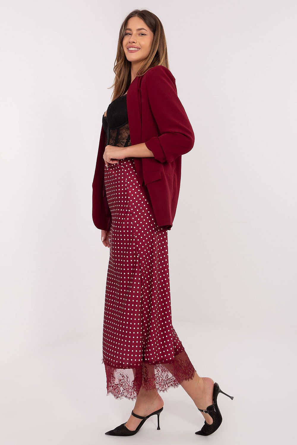 Long skirt model 219869 Rue Paris