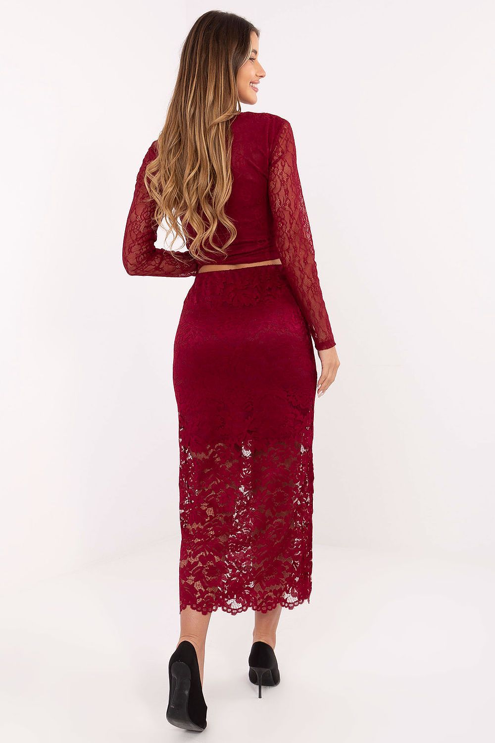 Lace skirt model 220326 Italy Moda