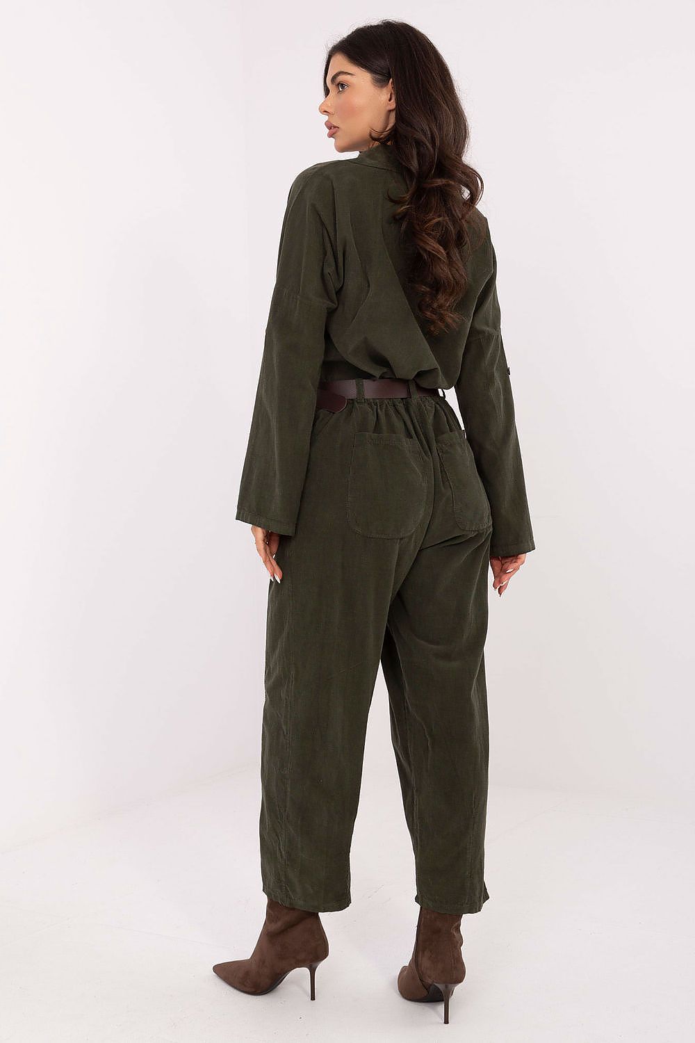 corduroy trousers model 220817 Italy Moda