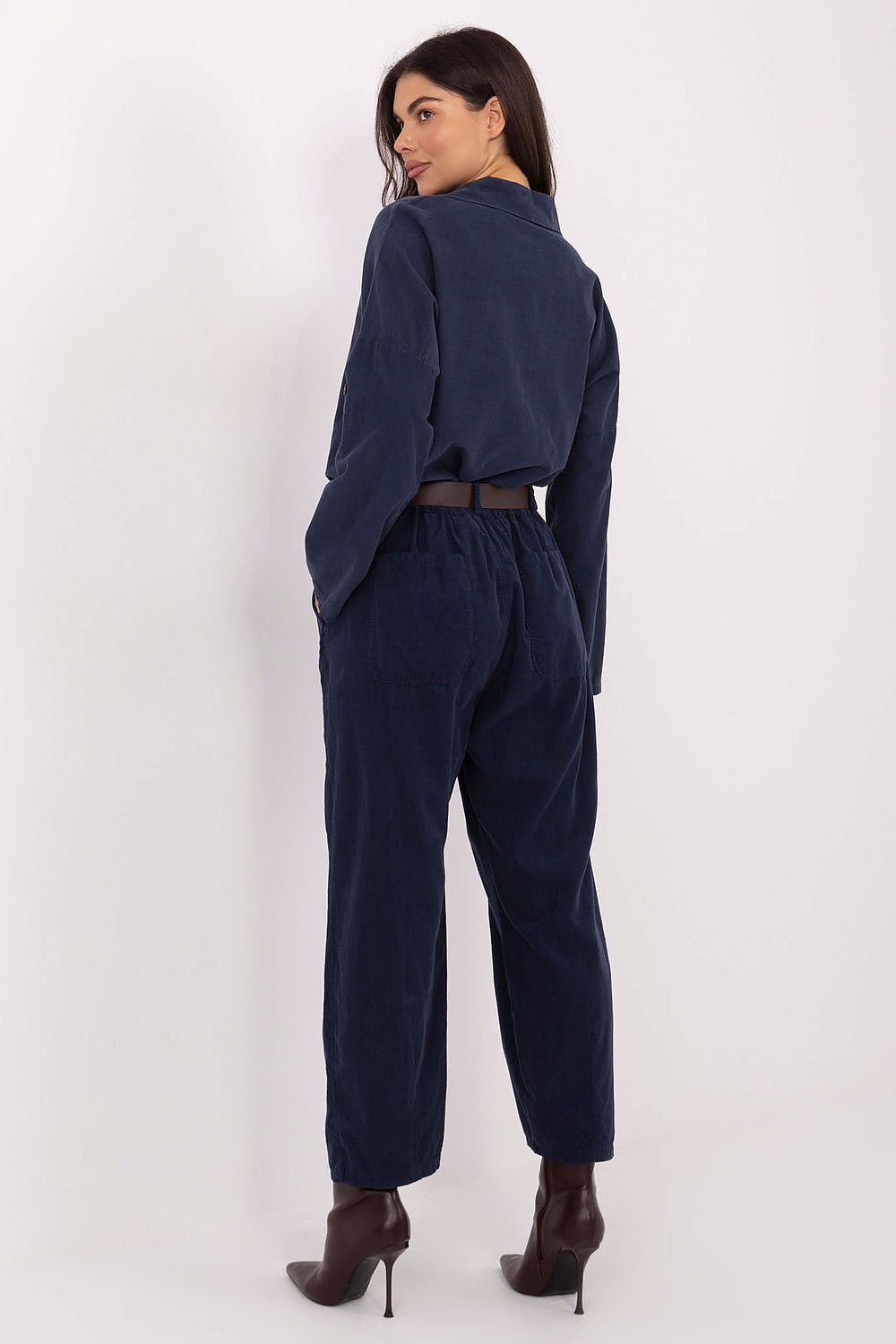 corduroy trousers model 220818 Italy Moda