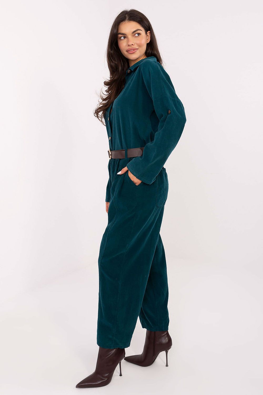 corduroy trousers model 220819 Italy Moda