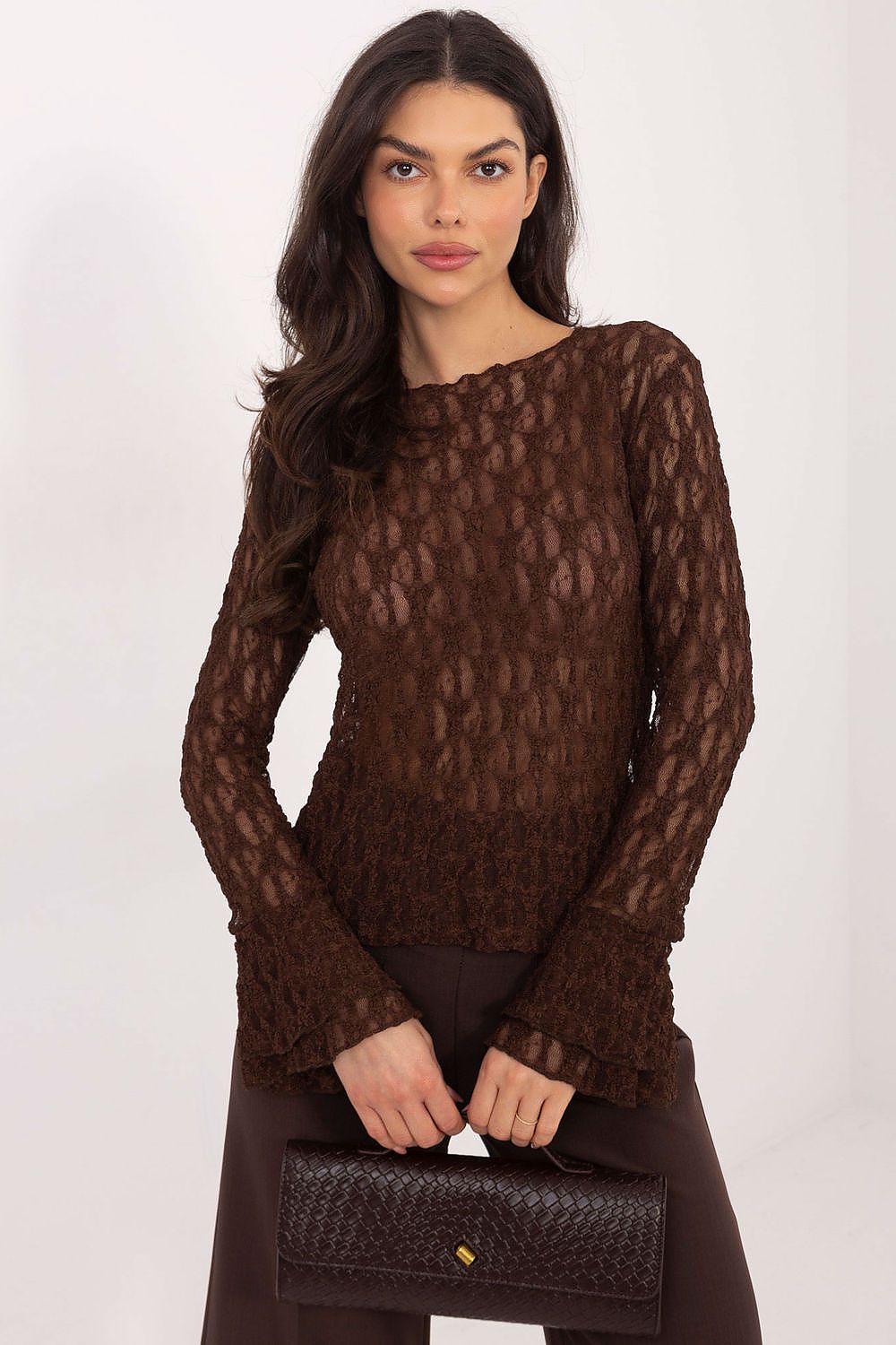 Lace blouse model 222447 Italy Moda
