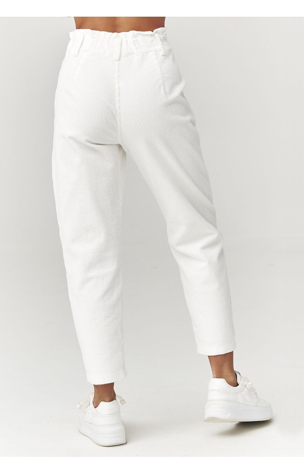corduroy trousers model 223242 Makadamia