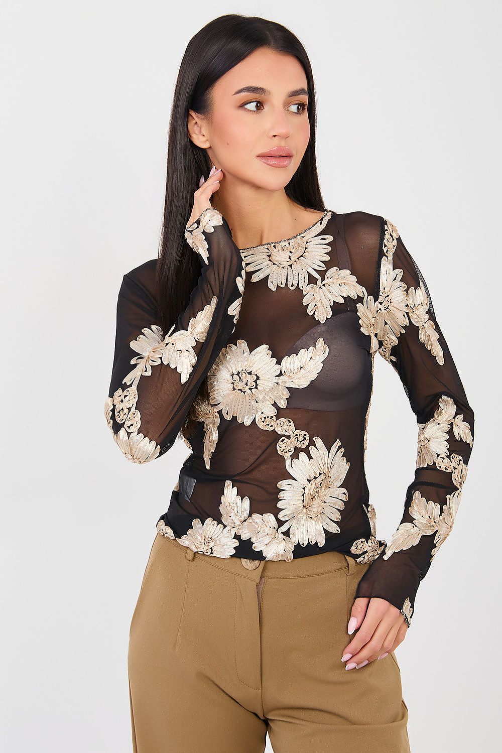 Blouse model 223382 Italy Moda