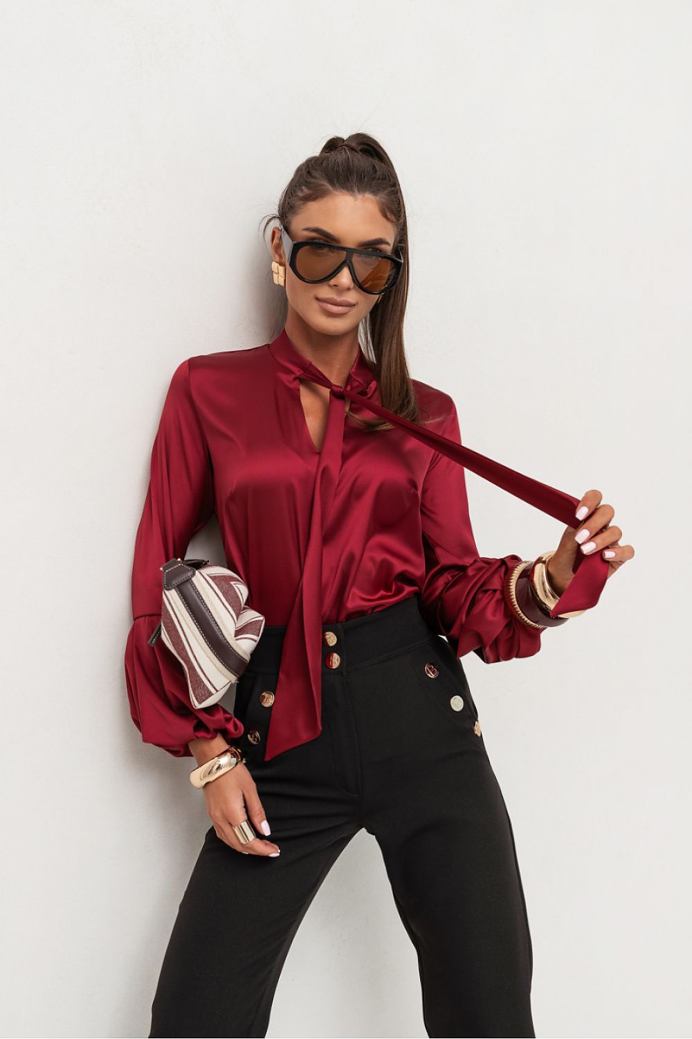 Long sleeve shirt model 223523 LaBalancia
