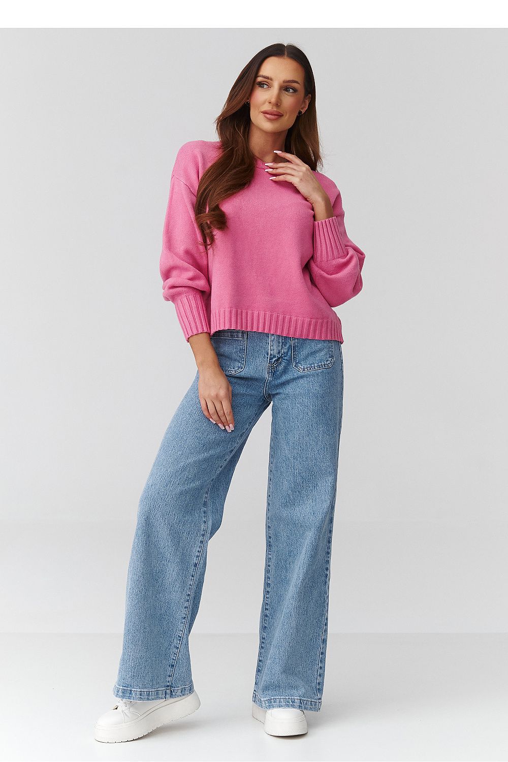 Jumper model 224109 Makadamia