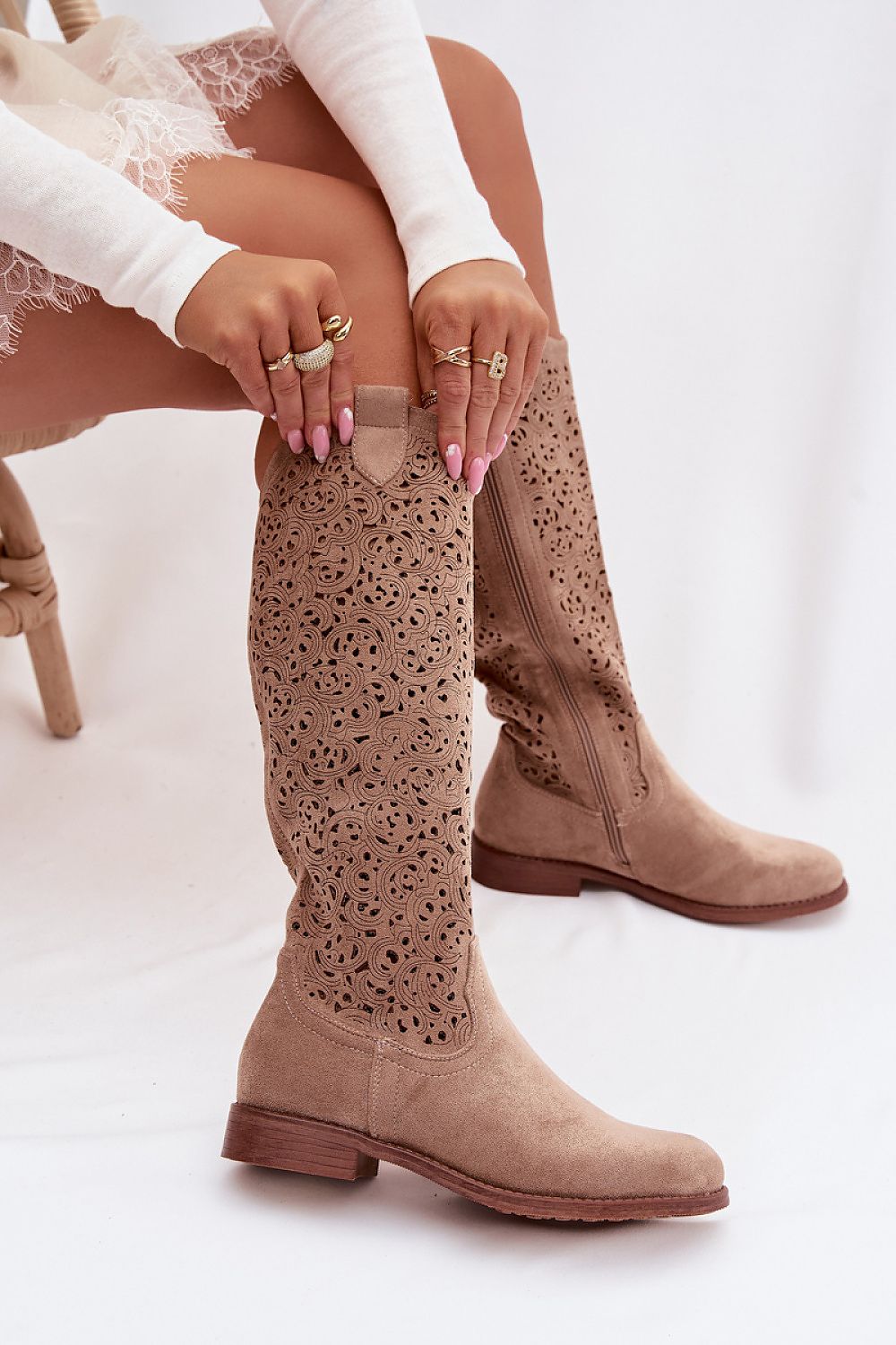 Open-work Boots model 224439 Step in style