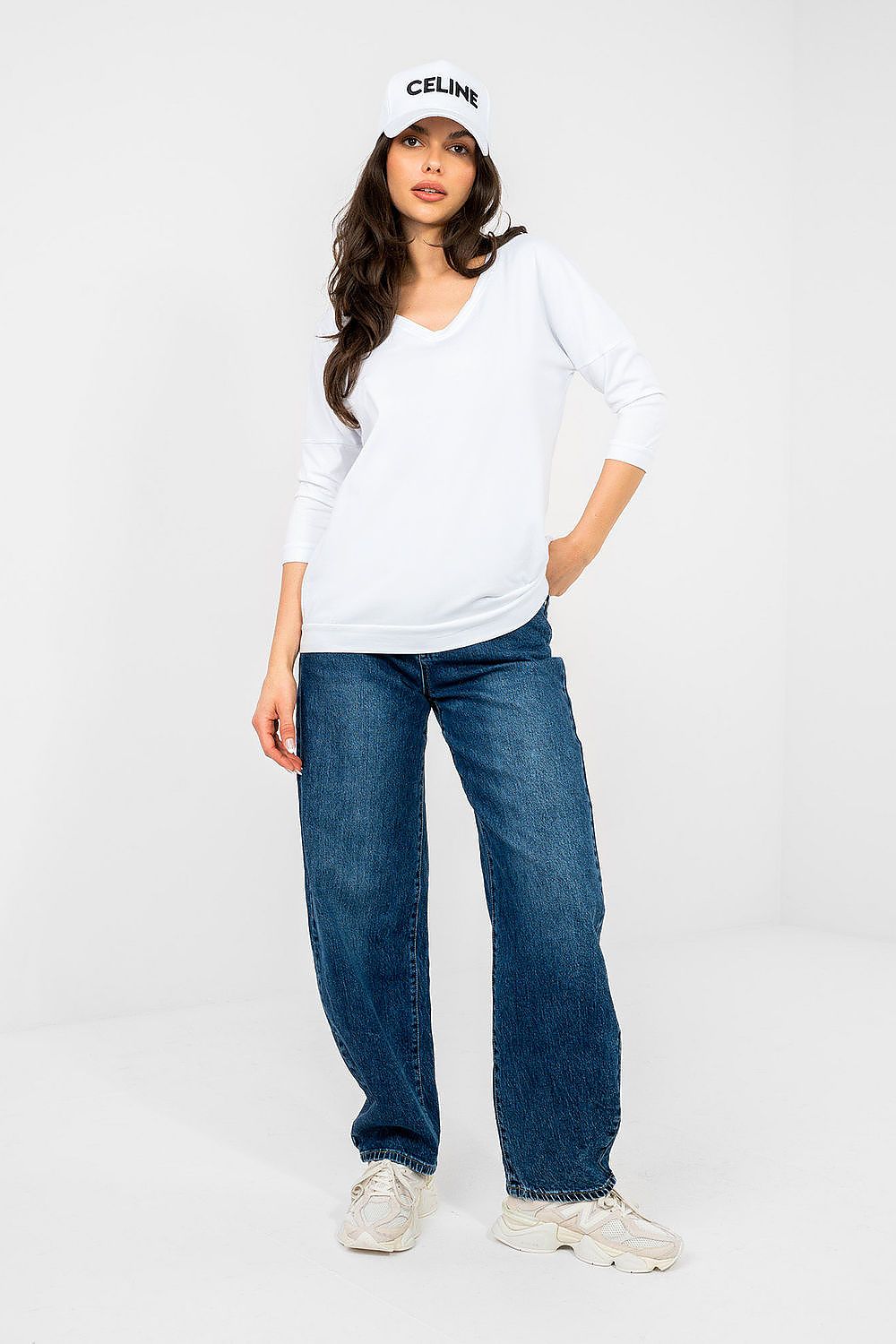 Blouse model 224650 Rue Paris