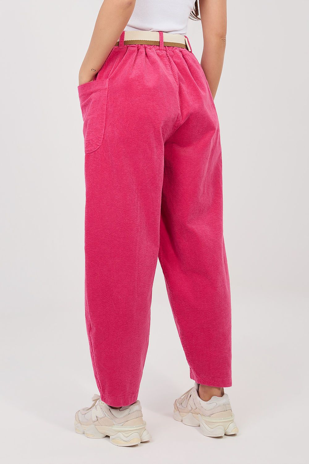 corduroy trousers model 225095 Rue Paris