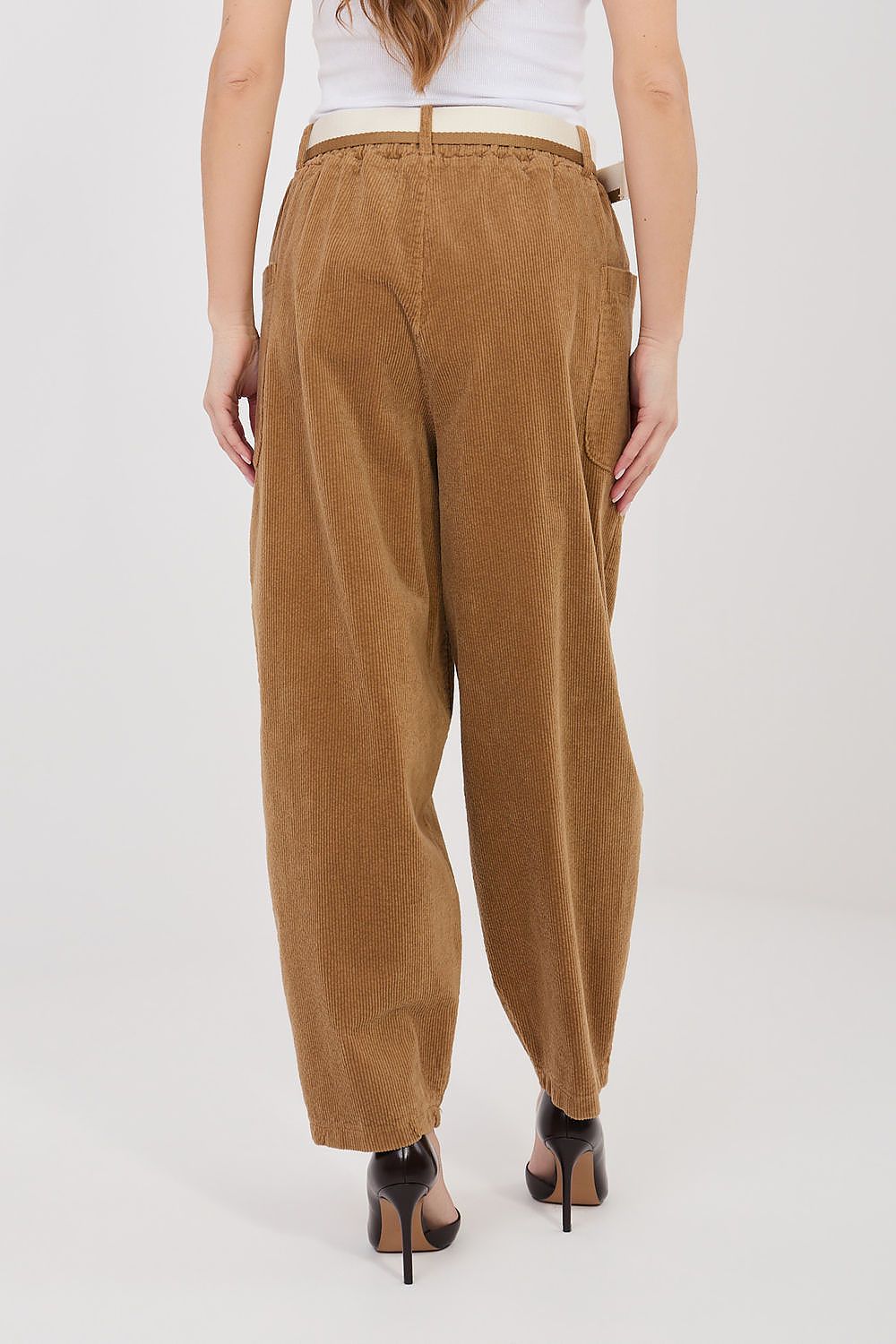corduroy trousers model 225424 Rue Paris