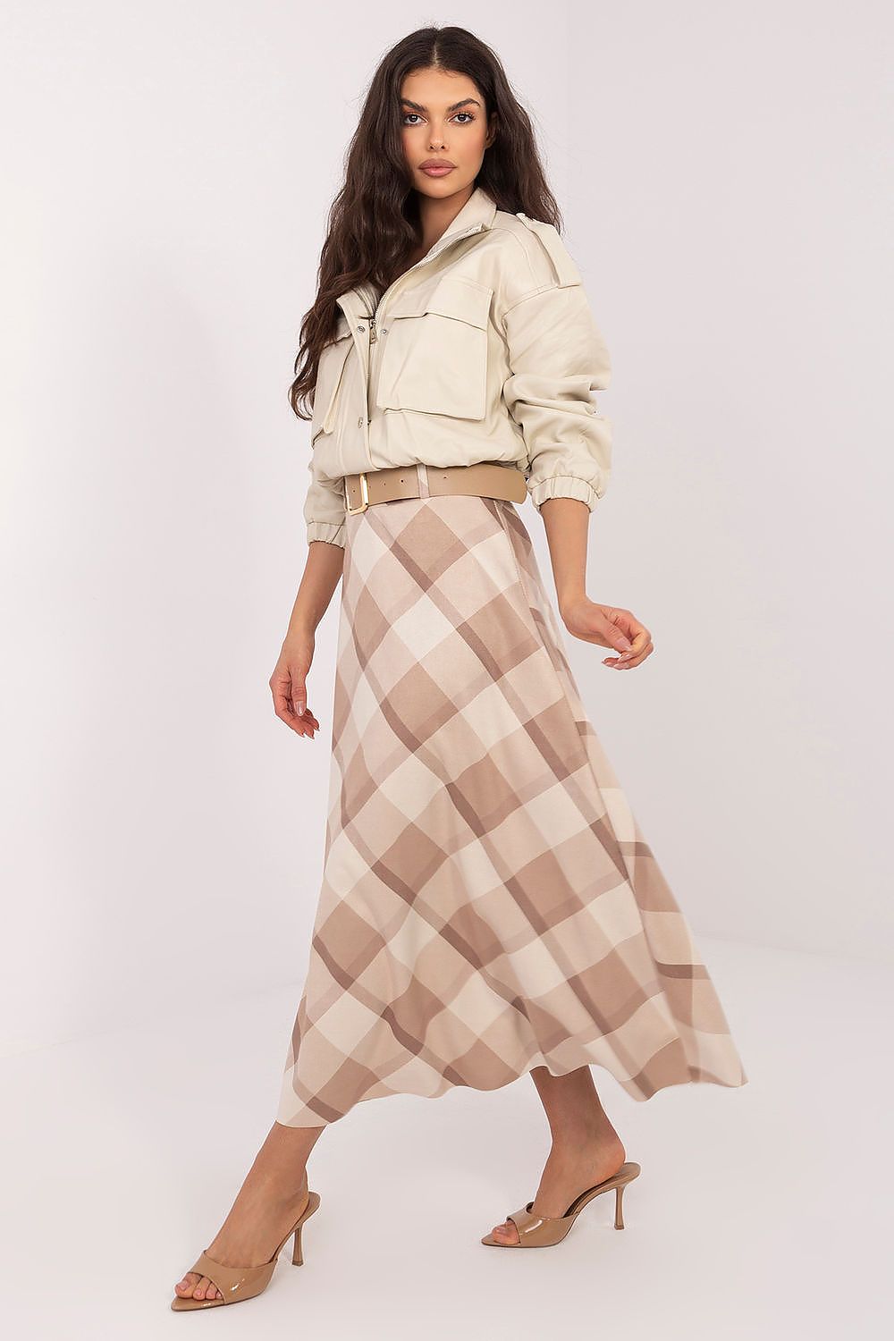 Long skirt model 226009 Italy Moda