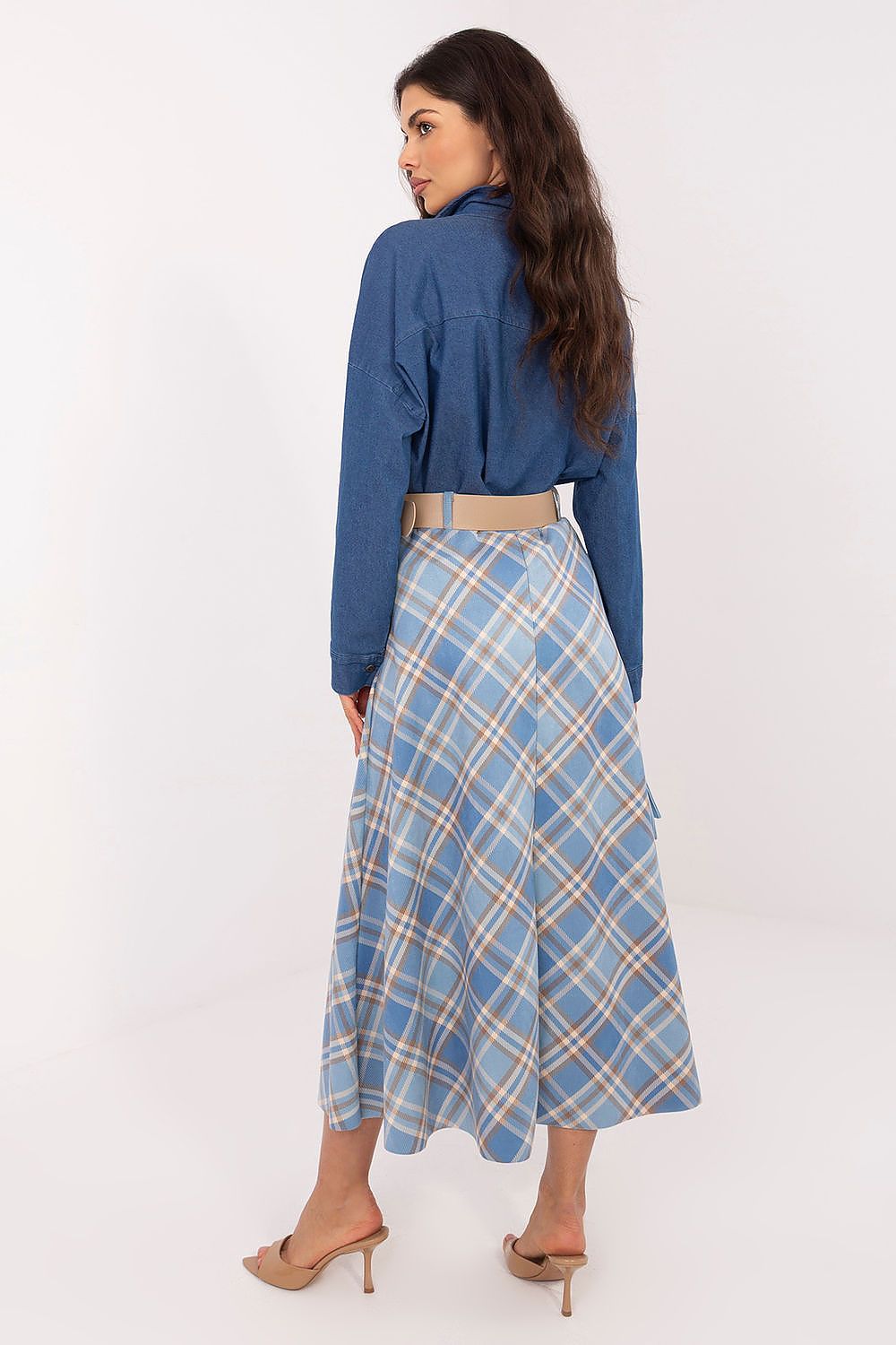 Long skirt model 226010 Italy Moda