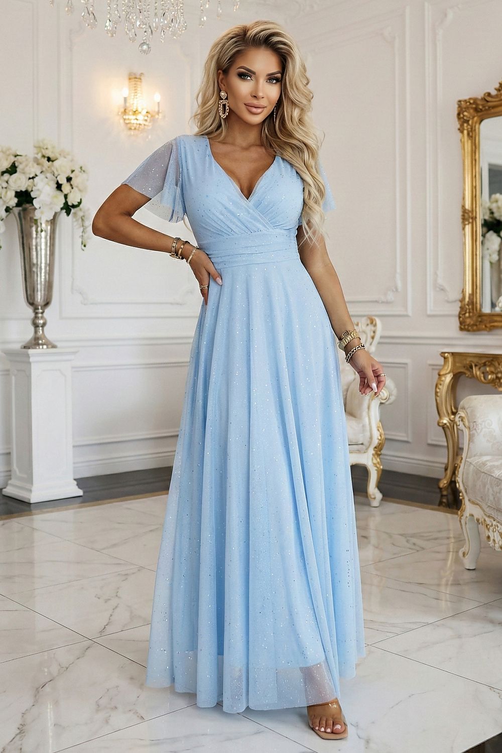 Long dress model 227096 Numoco