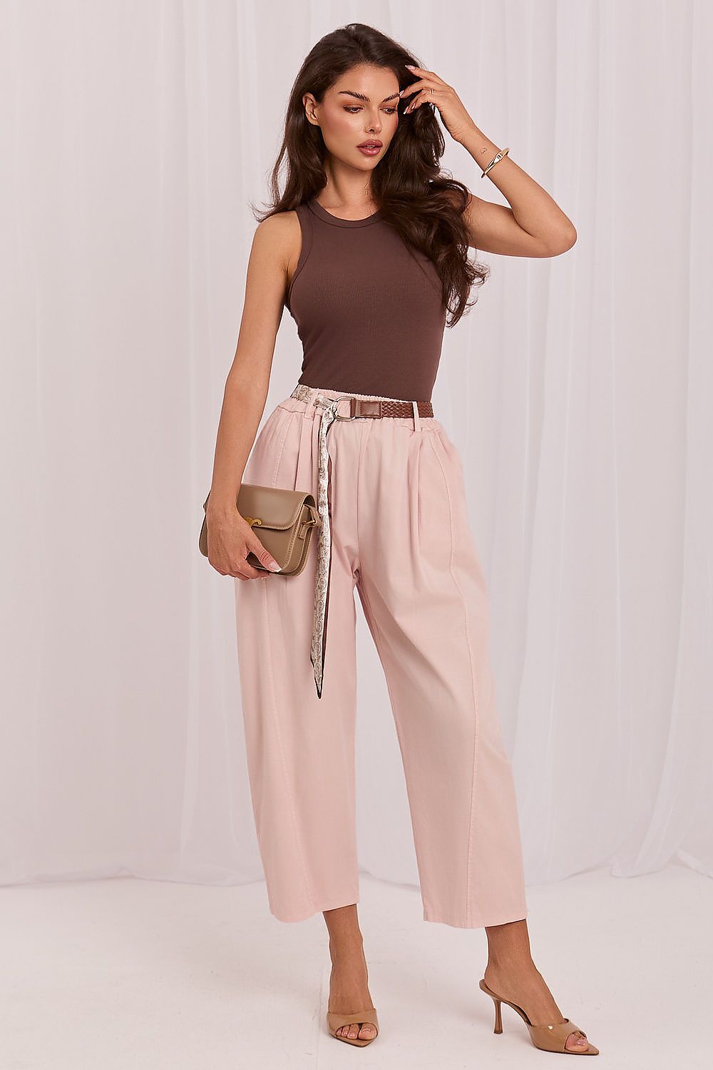 Women trousers model 229675 Italy Moda