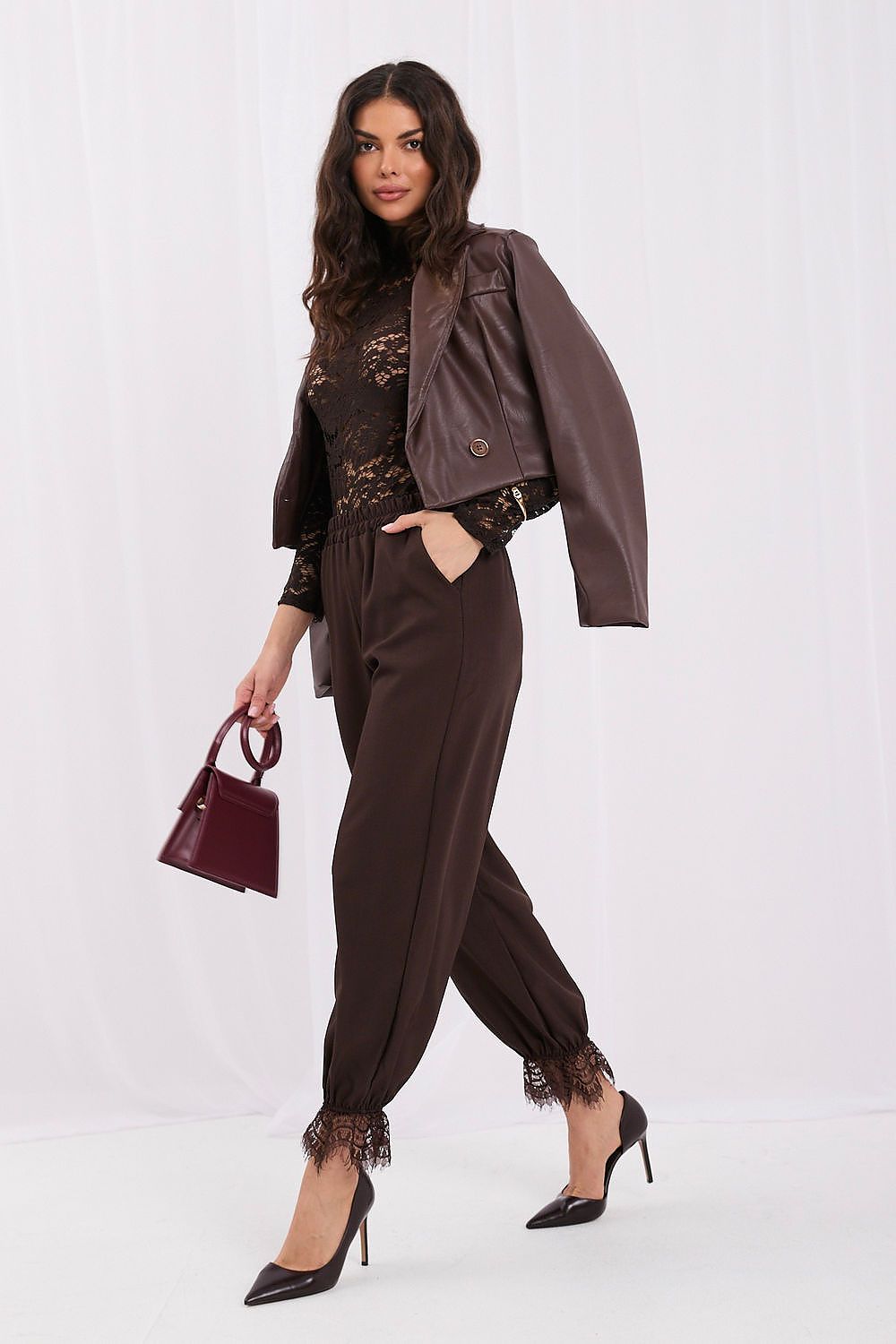 Women trousers model 231927 Italy Moda