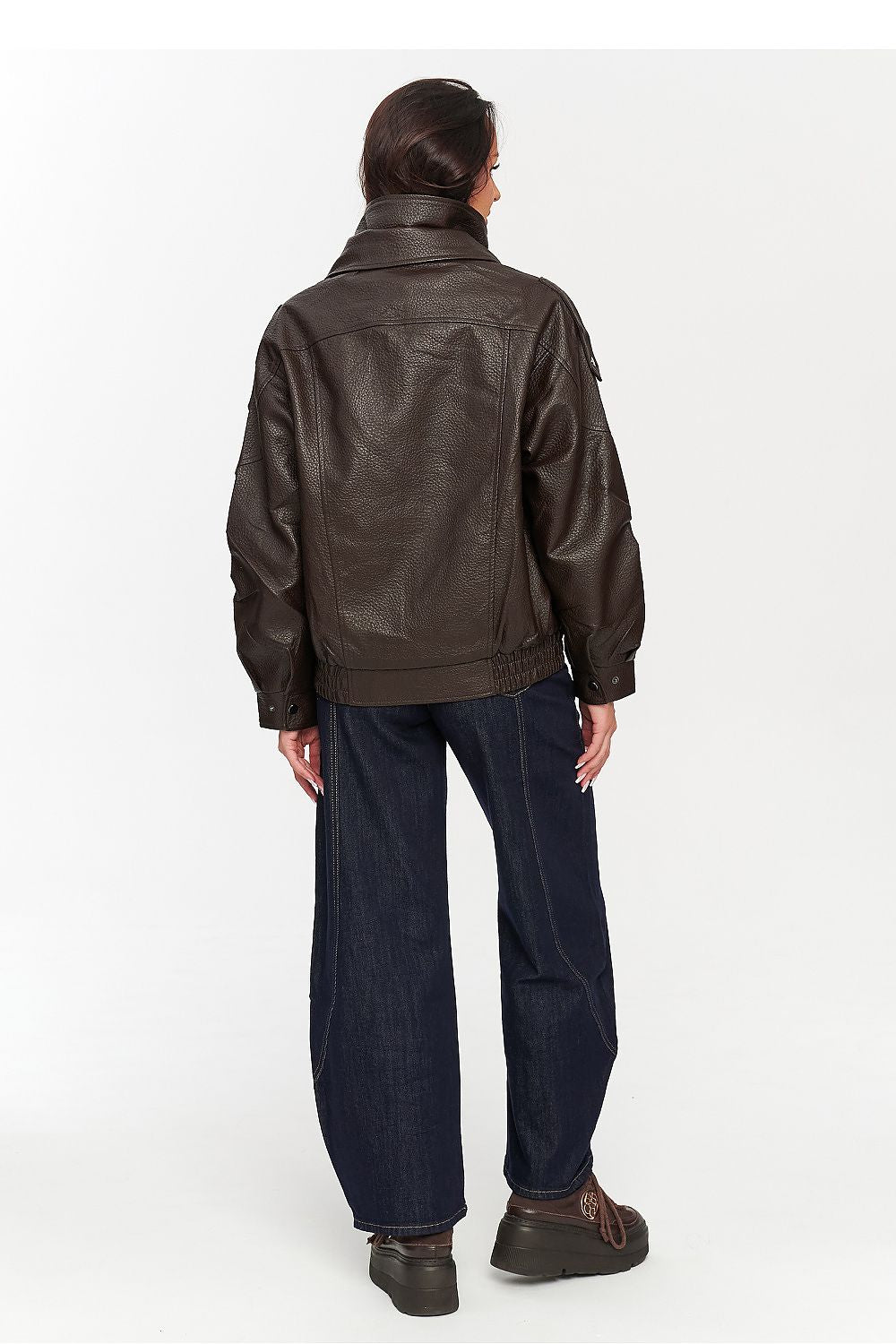Jacket model 232044 Makadamia