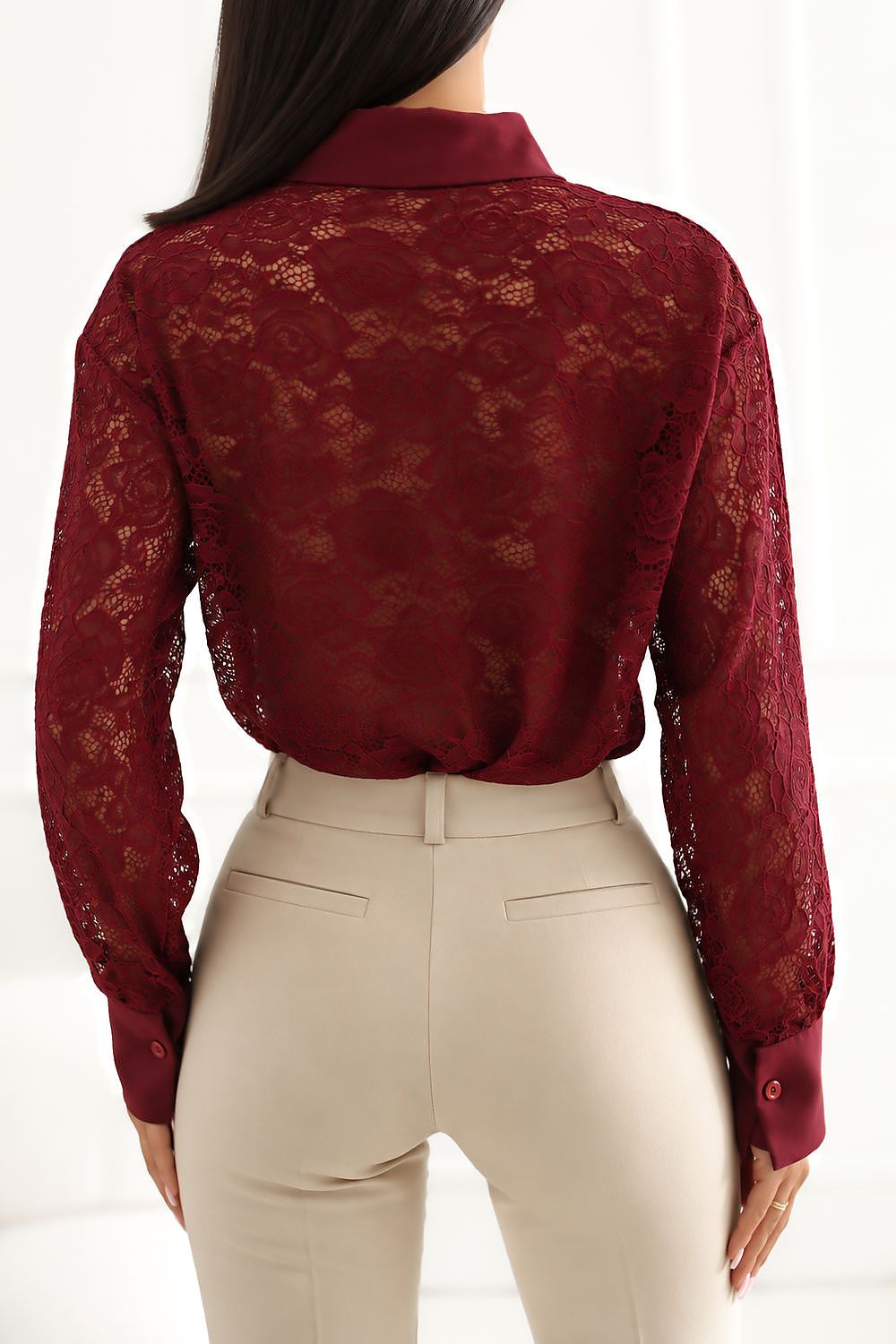 Long sleeve shirt model 232429 Rue Paris