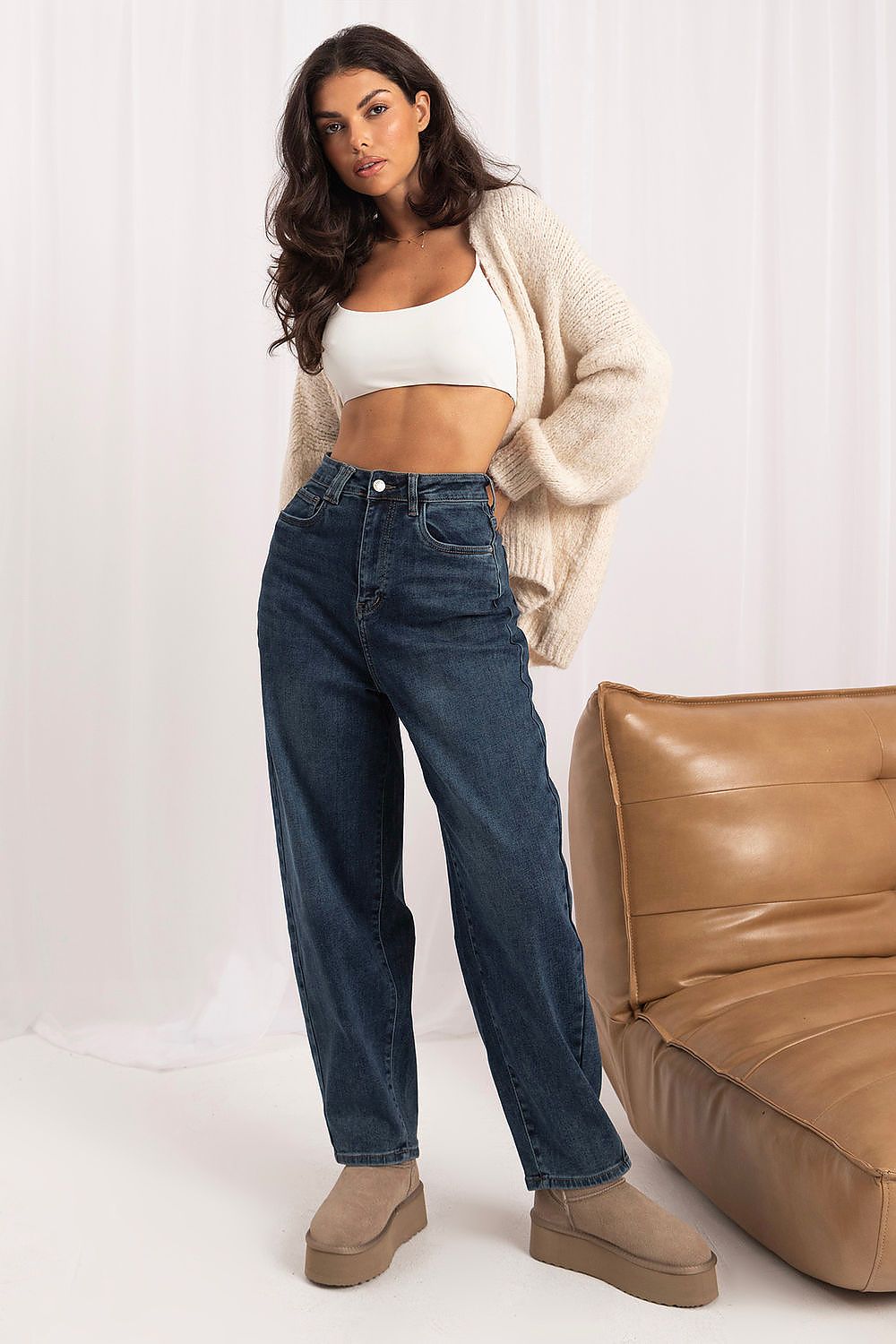 Jeans model 232772 Italy Moda