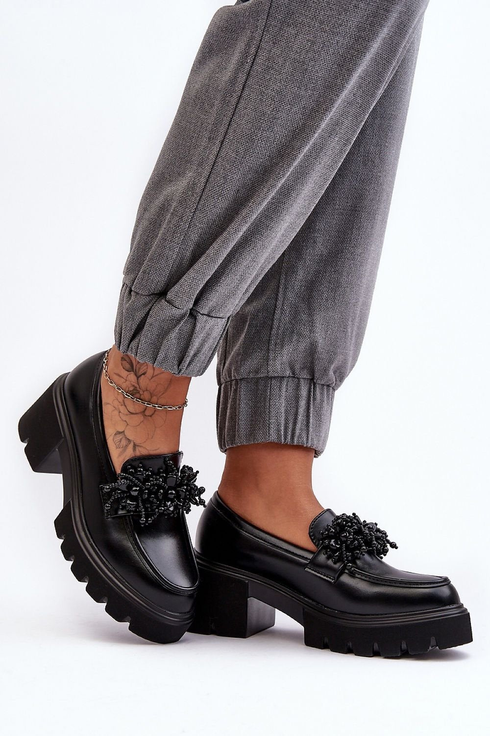 Heeled low shoes model 188511 Step in style - GMS