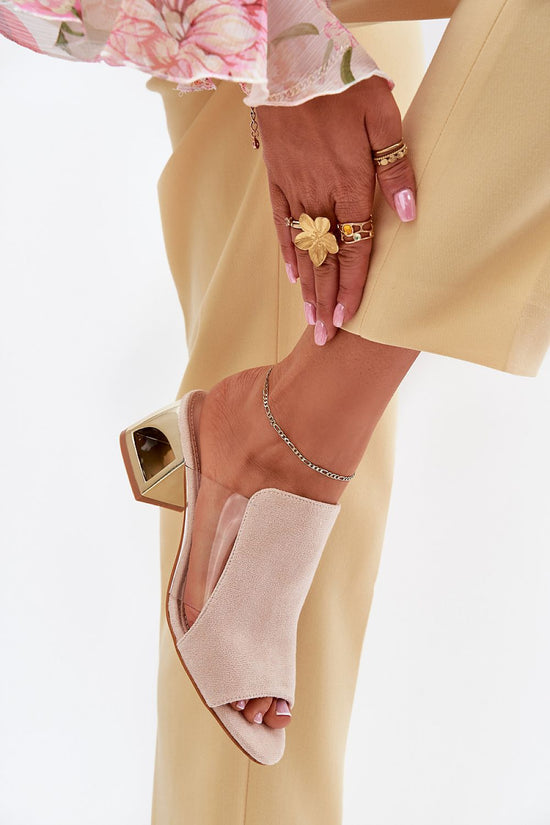  Heeled sandals model 214713 Step in style 