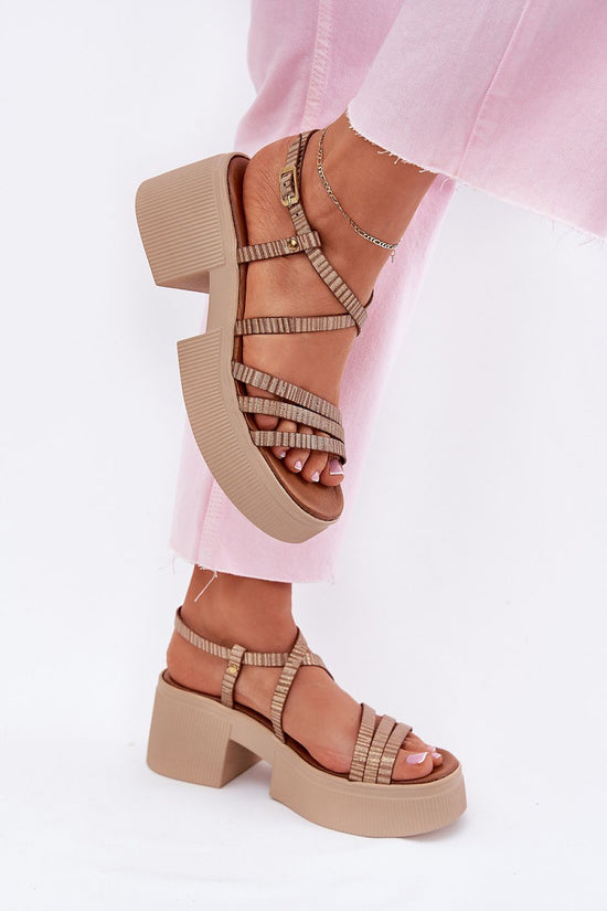  Heel sandals model 214994 Step in style 