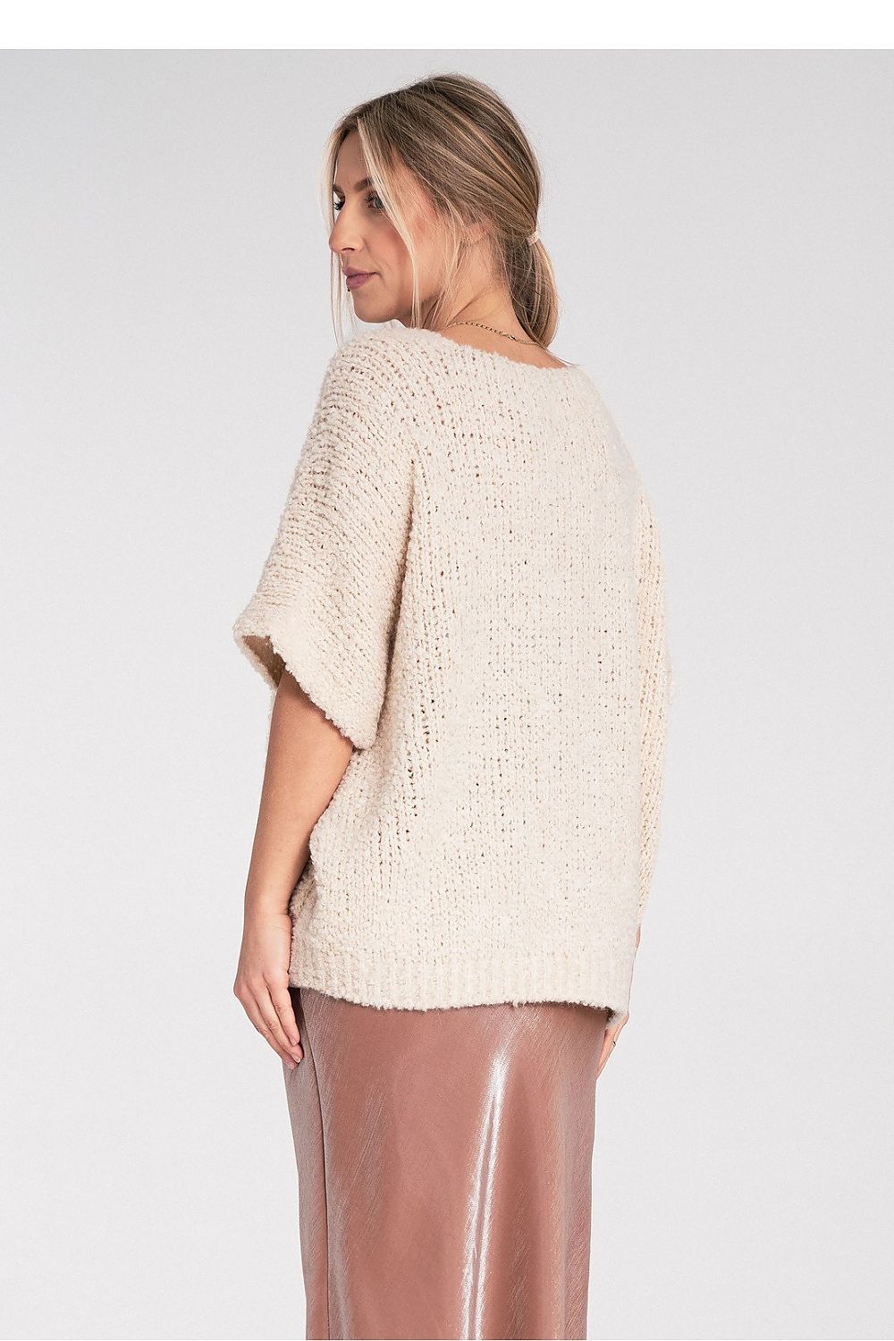  Short sleeve sweater model 217071 Figl 