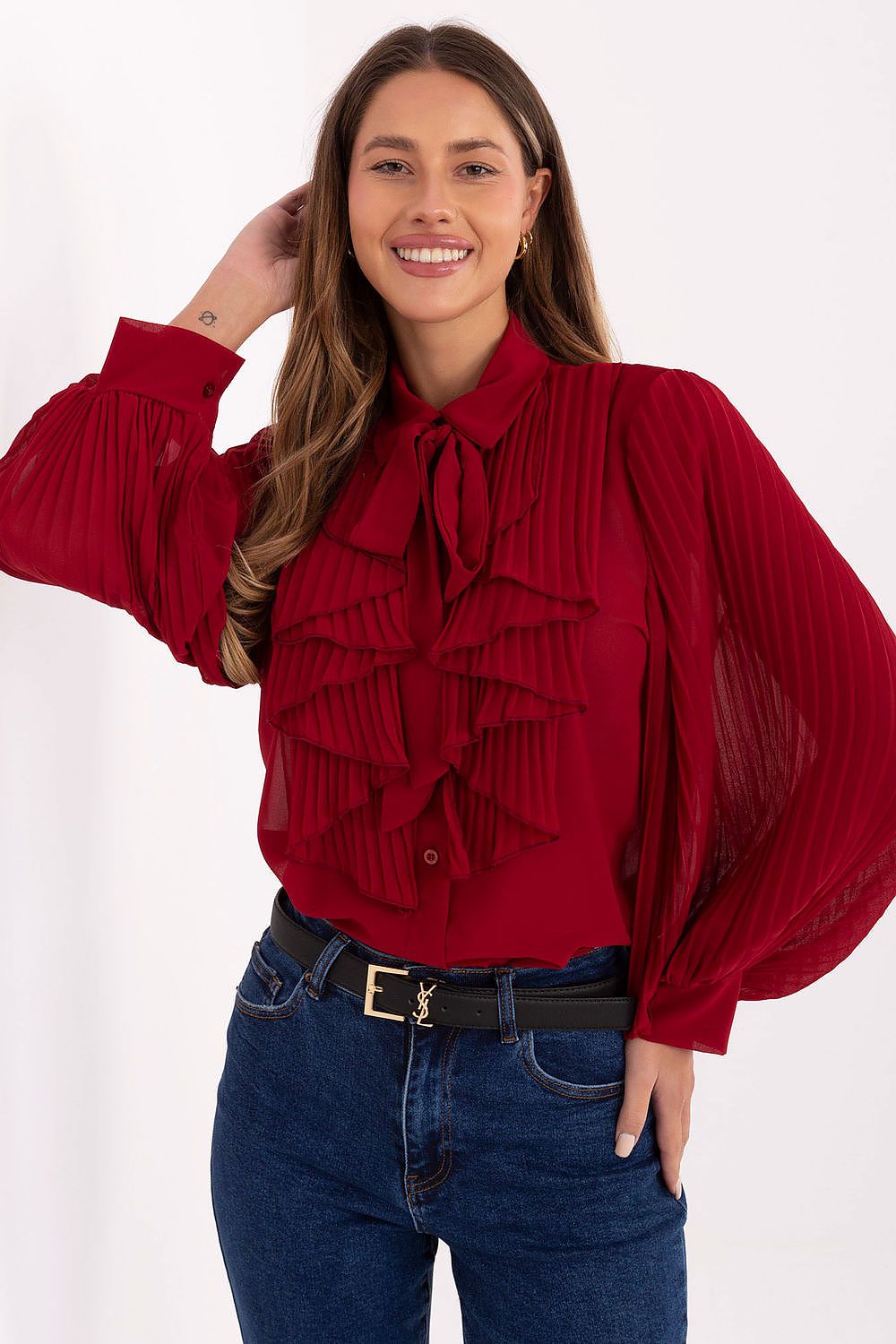  Long sleeve shirt model 220301 Italy Moda 