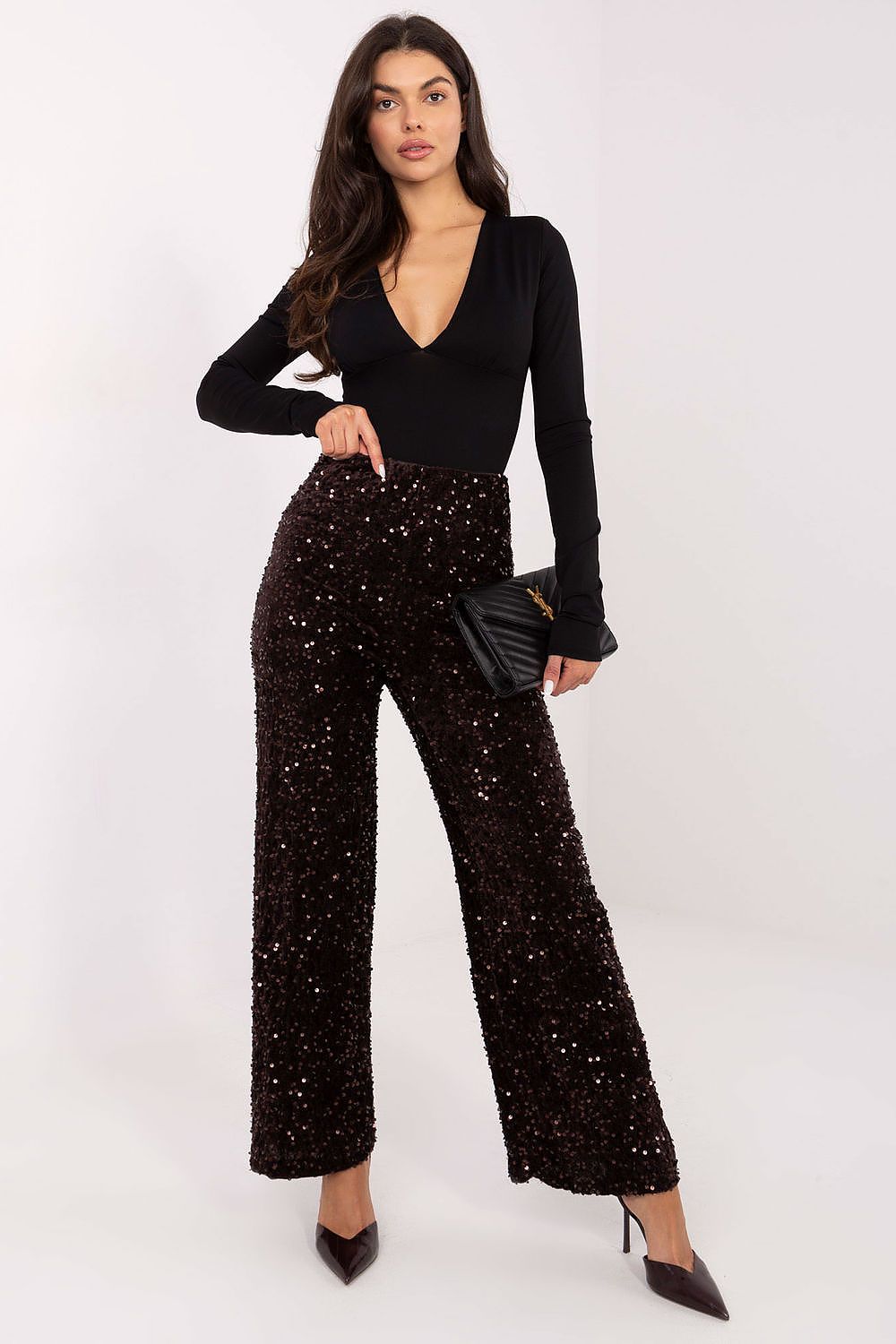  Women trousers model 221570 Italy Moda 