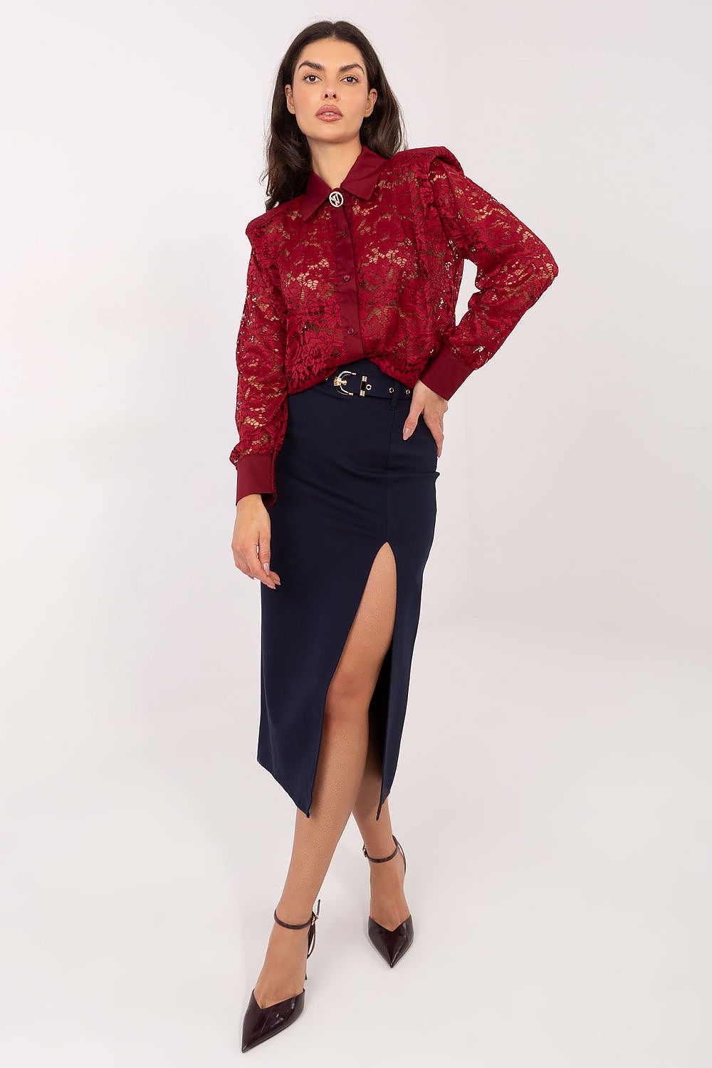  Long sleeve shirt model 222319 Italy Moda 