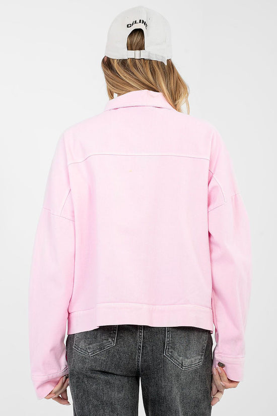  Denim jacket model 223819 Rue Paris 