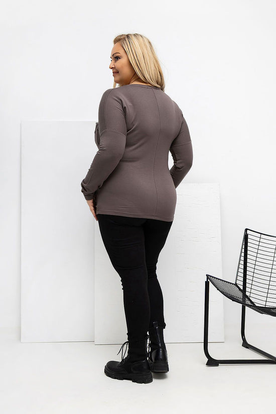  Plus size blouse model 223937 Relevance 