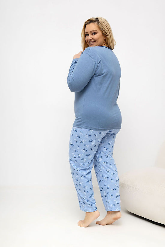  Plus Size Pajamas model 226131 Forever Pink 