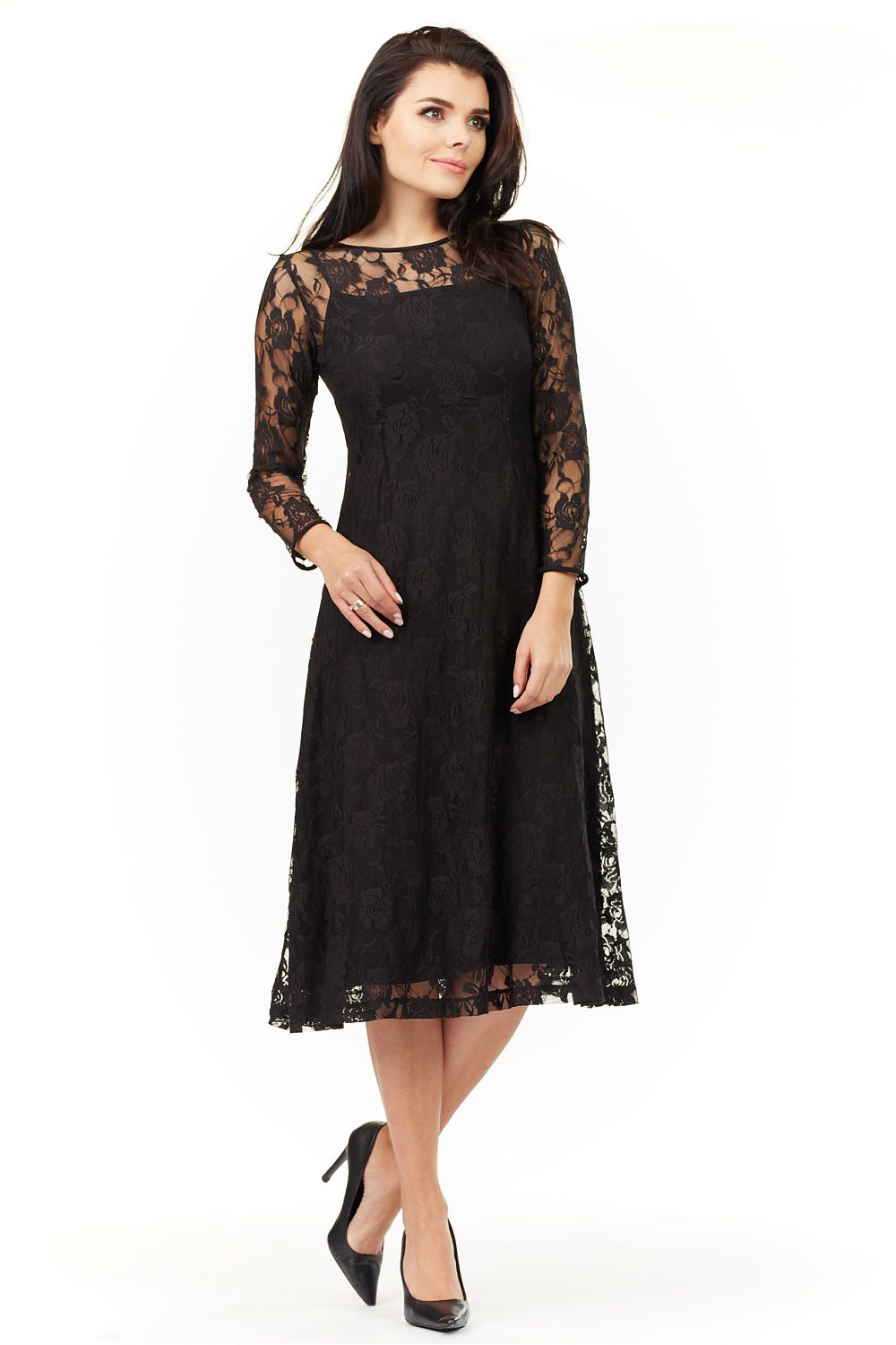  Evening dress model 109820 awama 