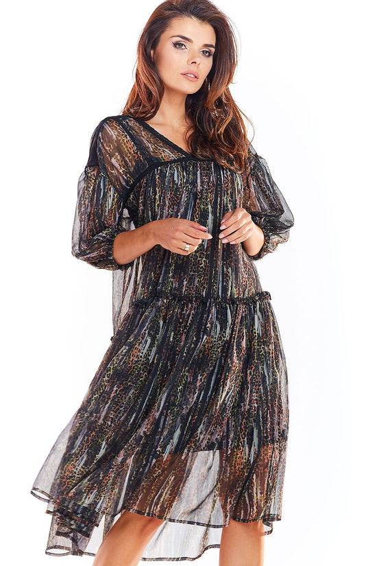  Cocktail dress model 139548 awama 