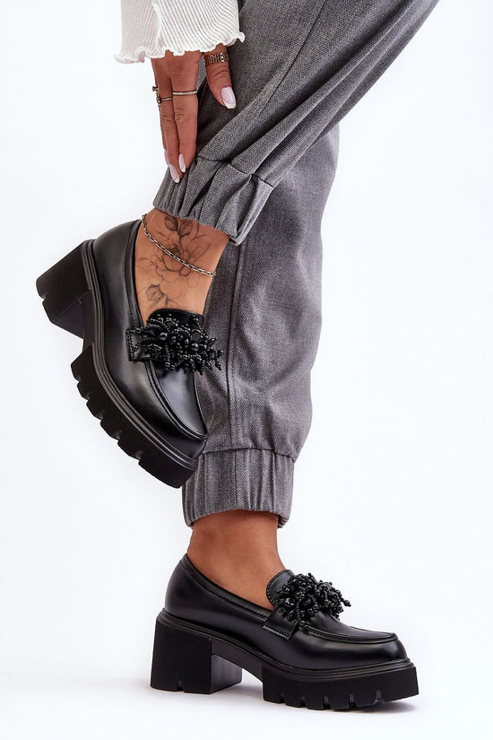 Heeled low shoes model 188511 Step in style - GMS