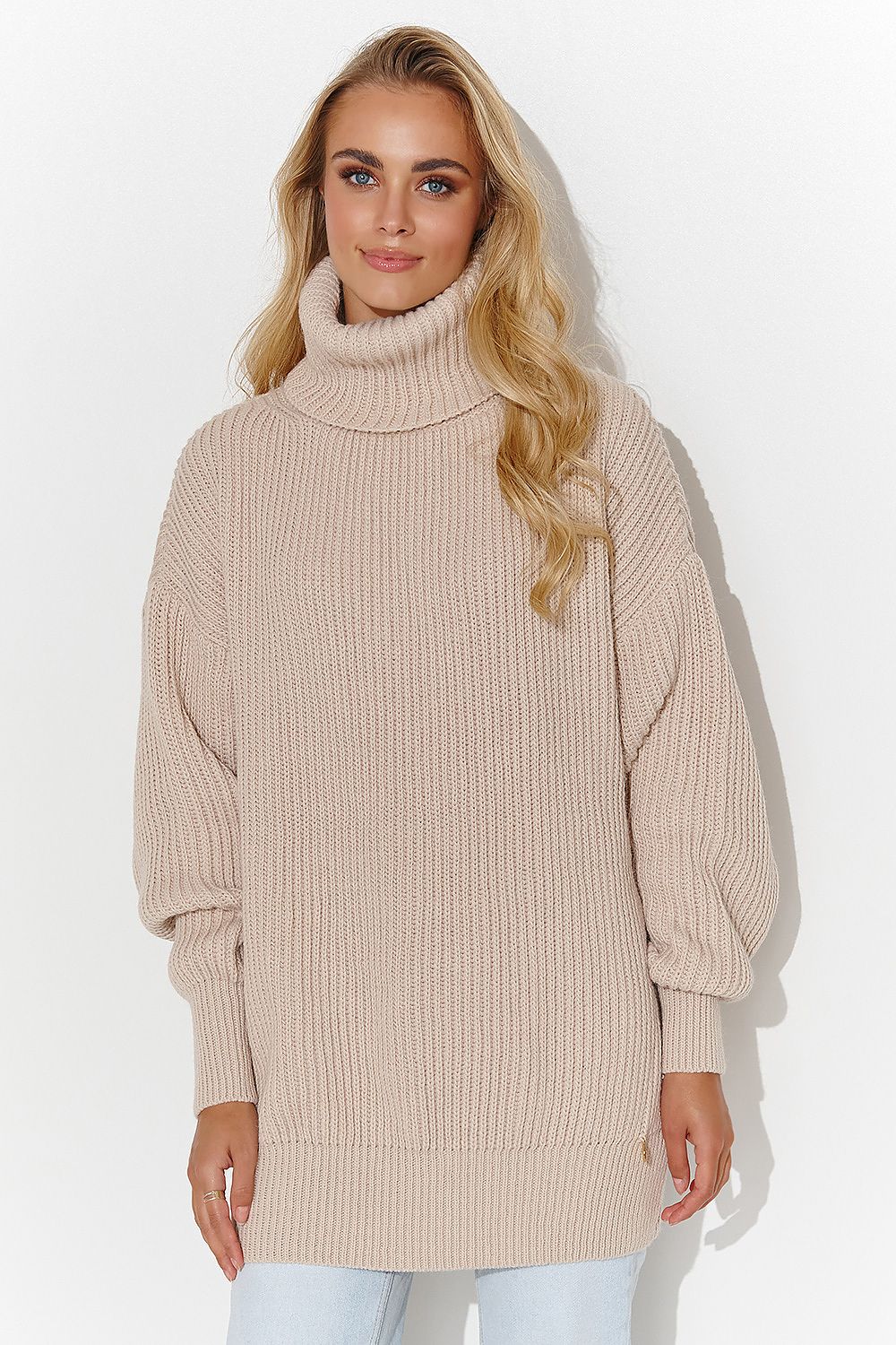Turtleneck model 185214 Makadamia - GMS