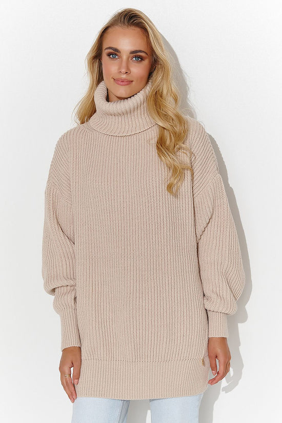 Turtleneck model 185214 Makadamia - GMS